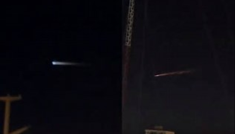 Una estela luminosa sorprendió a varias provincias durante la madrugada