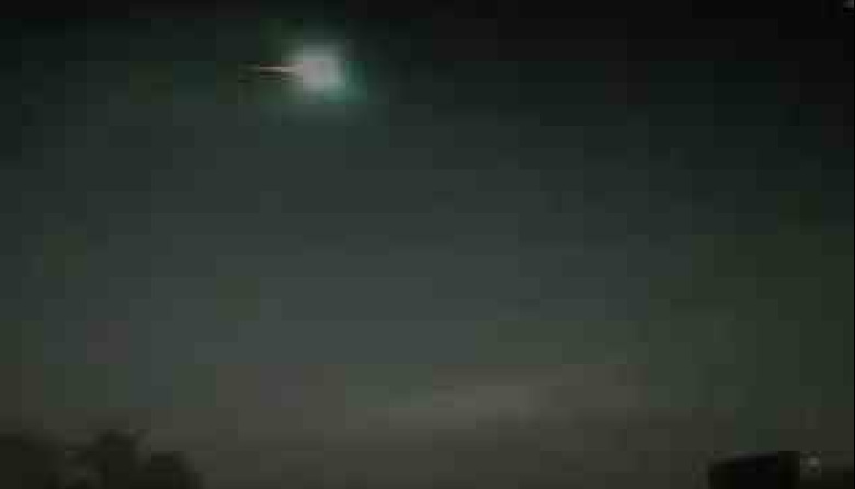 Un bólido iluminó el cielo y se vio en Buenos Aires, Uruguay y la Costa Atlántica