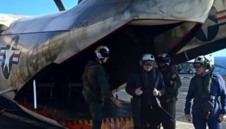 Milei participó en Mar del Plata de ejercicios navales junto a Estados Unidos