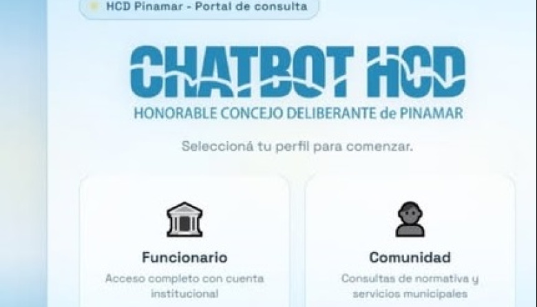 El Concejo Deliberante presentó el primer chatbot legislativo del país
