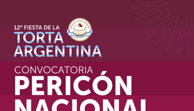 Convocan a participar del Pericón Nacional en la Fiesta de la Torta Argentina