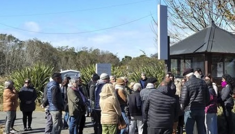 Vecinos de Costa del Este se manifestaron para reclamar mayor seguridad