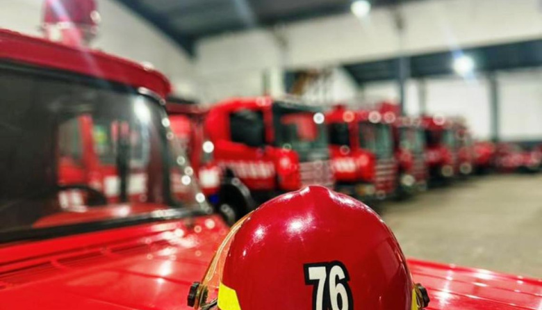 Un incendio destruyó por completo un balneario de Las Toninas