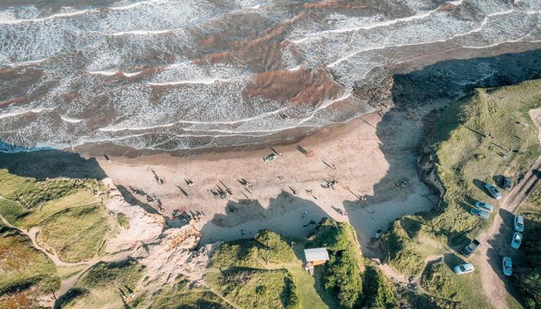 La última playa virgen de Chapadmalal quedó en manos de un empresario ligado al poder político