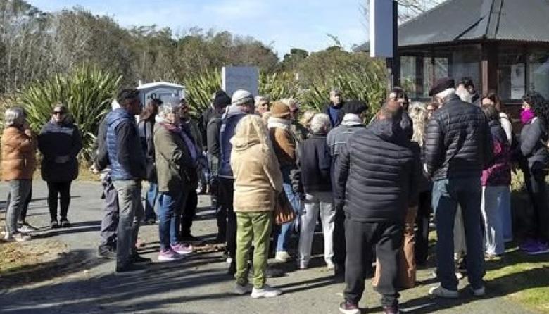 Vecinos de Costa del Este se manifestaron para reclamar mayor seguridad