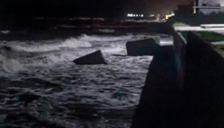 La crecida del mar vuelve a golpear los sectores más vulnerables del Partido de La Costa
