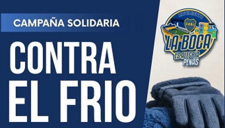 La Peña San Clemente Xeneize se suma a la campaña federal “Boca te abriga”