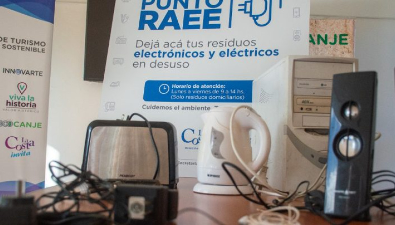 La Costa incorporó nuevos puntos para reciclar residuos electrónicos