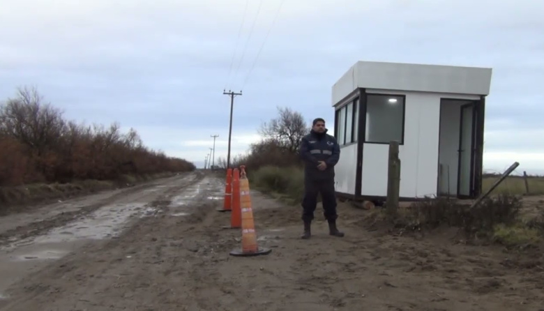 Instalan una garita de control y cámaras en el acceso al predio de disposición de residuos