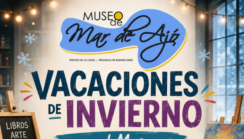 El Museo de Mar de Ajó abre sus puertas a la Feria del Libro y el Arte durante las vacaciones de invierno