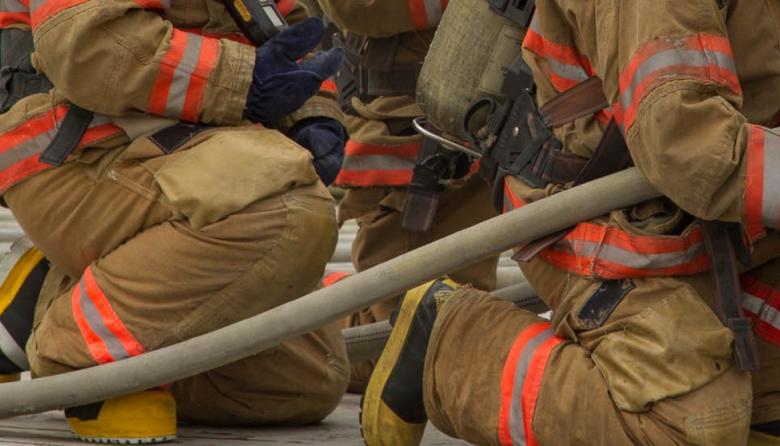 Se incendió un camión municipal durante la mañana de este lunes