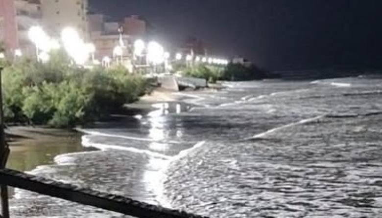 Advierten por una crecida del mar de hasta 90 centímetros en la Costa Atlántica bonaerense