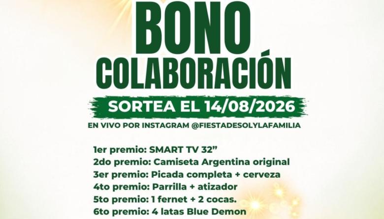La Fiesta Nacional del Sol y la Familia lanzó un bono colaboración para financiar su 42ª edición