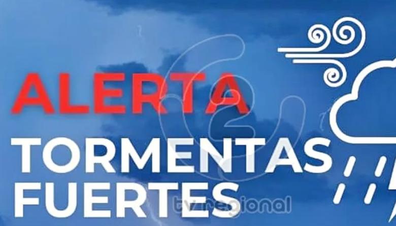 Emiten alerta amarilla por tormentas para La Costa