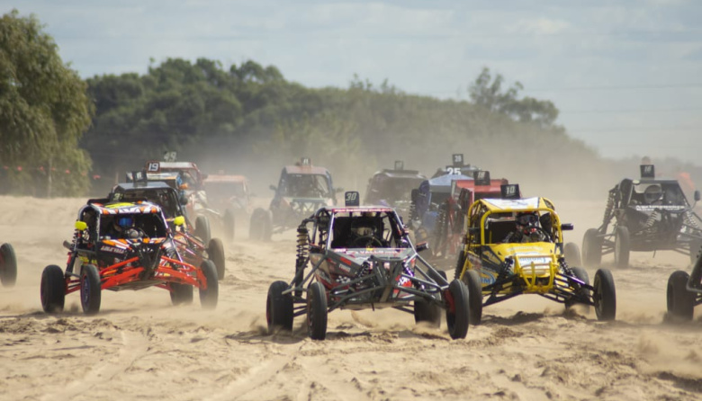 Las dunas de Villa Gesell a puro motor: Rivera y Los Binomios ganadores en la 3.ª fecha