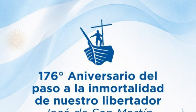 La Costa conmemorará el 176° aniversario del paso a la inmortalidad del General San Martín