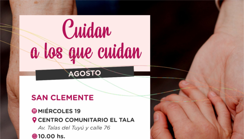 Taller “Cuidar a los que cuidan” para adultos en San Clemente