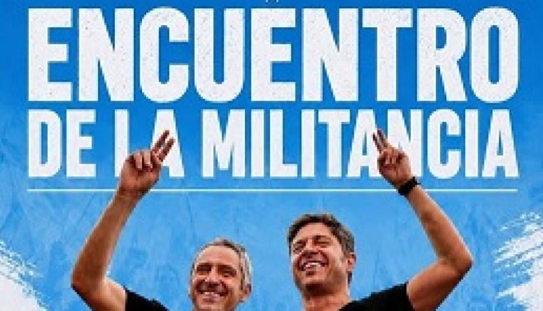 Axel Kicillof convoca a la militancia en Mar de Ajó: encuentro con referentes de EKIPA