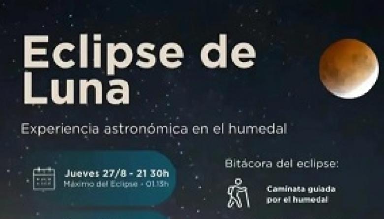 Eclipse de Luna total: una noche mágica de contemplación, caminata y astrofotografía en San Clemente del Tuyú