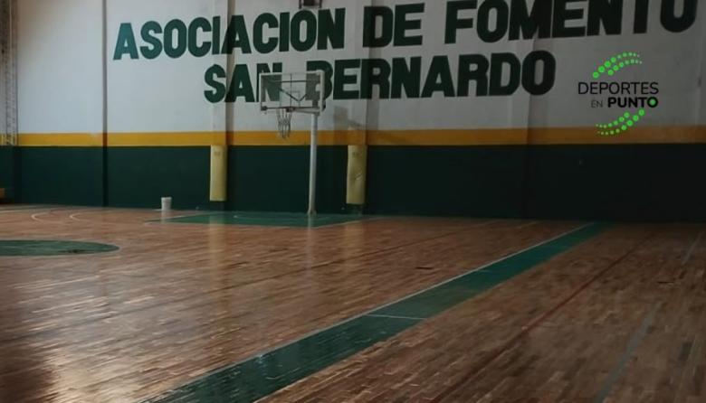 Fomento San Bernardo inaugura una cancha con parquet profesional, un antes y un después para el deporte local