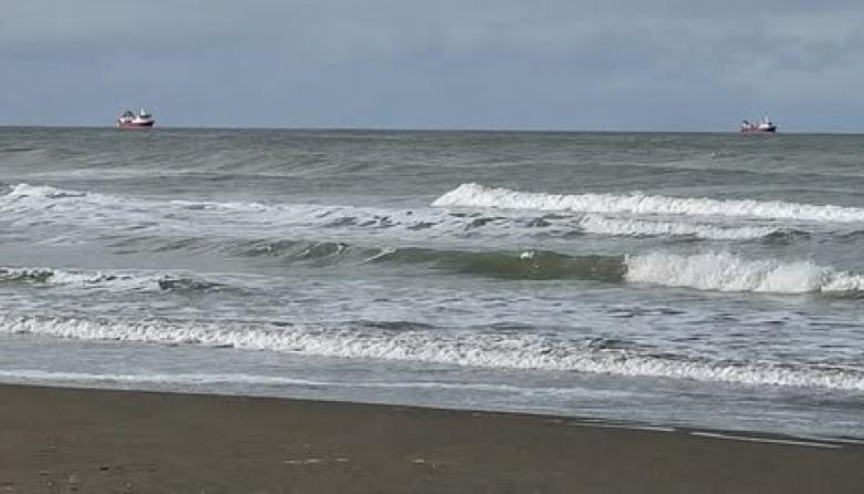 Dos barcos pesqueros extranjeros fueron vistos frente a las costas de San Bernardo