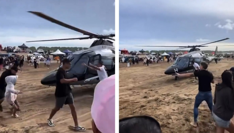 Pidieron informes a la ANAC por los vuelos de un helicóptero en Pinamar