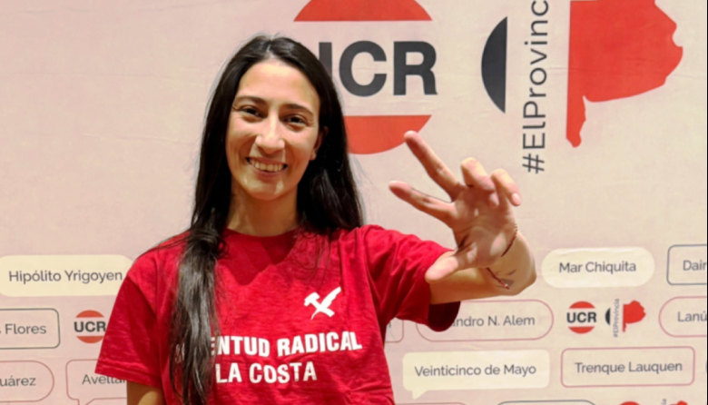 Rocío Tedesco, de Santa Teresita a la conducción de la Juventud Radical bonaerense