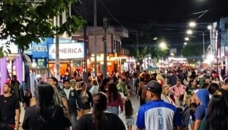 Mar del Tuyú podría extender su peatonal durante la temporada alta