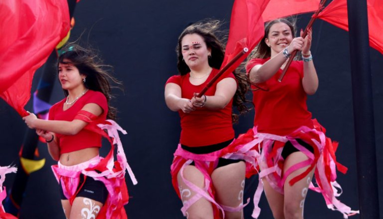 Danza, color y celebración: 18 escuelas participaron de las Olimpiadas Escolares en Santa Teresita