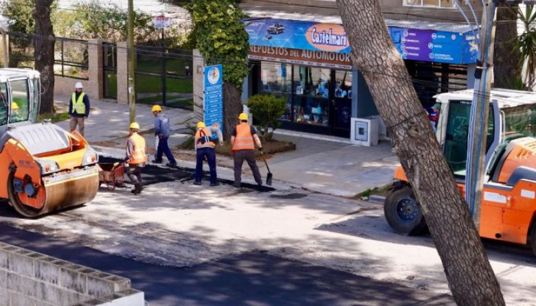 El Plan Municipal de Bacheo avanza en San Bernardo y suma trabajos en distintas localidades de La Costa