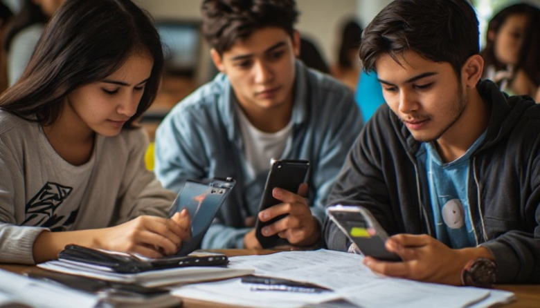 Se restringe el uso de celulares en las escuelas secundarias de La Costa