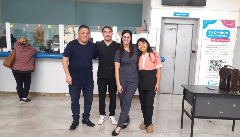 El Hospital de San Clemente realizó una jornada comunitaria de Salud Bucal