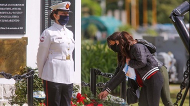 Homenajearon a los 44 tripulantes del ARA San Juan