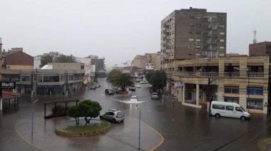 Temporal en La Costa: comerciantes de San Clemente del Tuyú piden el corte de tránsito urgente