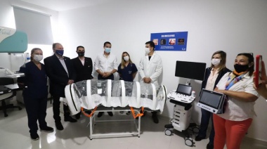 En trabajo conjunto, Municipio y Rotary Club sumaron un ecógrafo y equipamiento al Hospital de Santa Teresita