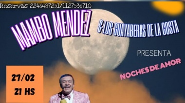 Noche de boleros y salsa: Al Andar presenta a Mambo Mendez y Los Guayaberos