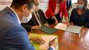 El Partido de La Costa rubricó un convenio con San Juan en materia turística, productiva y de desarrollo local