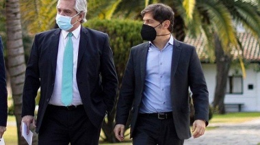 "La única manera es bajar la circulación y vacunar", coincidieron Fernández y Kicillof