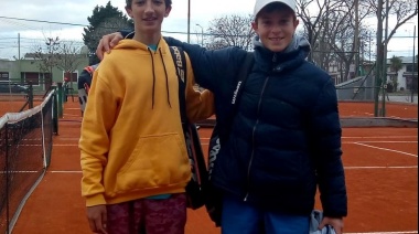 Valentín Guadagno ganó en singles y dobles el Torneo Abierto de Dolores