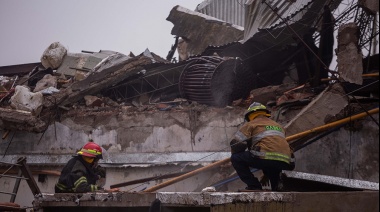 Explotó una caldera y causó un derrumbe: hay una mujer muerta, una herida y dos niños ilesos