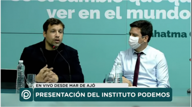 Se presentó el Instituto Podemos: un ámbito de investigación, capacitación y construcción colectiva