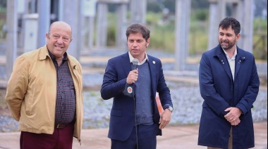 Kicillof inauguró línea de alta tensión en Mar Chiquita