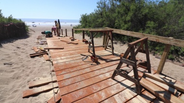 Se trabaja en más de 100 biobajadas a la playa preservando su entorno y el hábitat natural