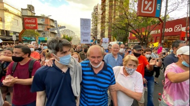 Marcha en reclamo de justicia y más seguridad tras el crimen del quiosquero