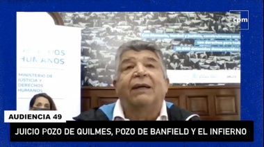 Un sobreviviente relató sus traumáticas vivencias en centros clandestinos de detención