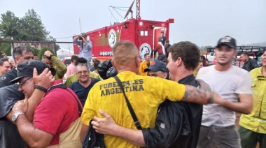 Corrientes: diluvió en varias zonas y creció la esperanza de que se apaguen algunos focos de incendio