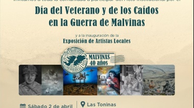 A cuarenta años, este sábado se conmemora el Día del Veterano y de los Caídos en la Guerra de Malvinas