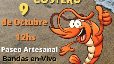 La Fiesta del Camarón Costero y una Noche de Tango, propuestas en Mar del Tuyú para este fin de semana largo