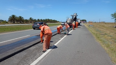 La Provincia inició las obras para la repavimentación de la ruta 2