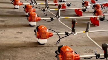 La Municipalidad sigue sumando equipamiento para el cuidado de nuestros espacios públicos